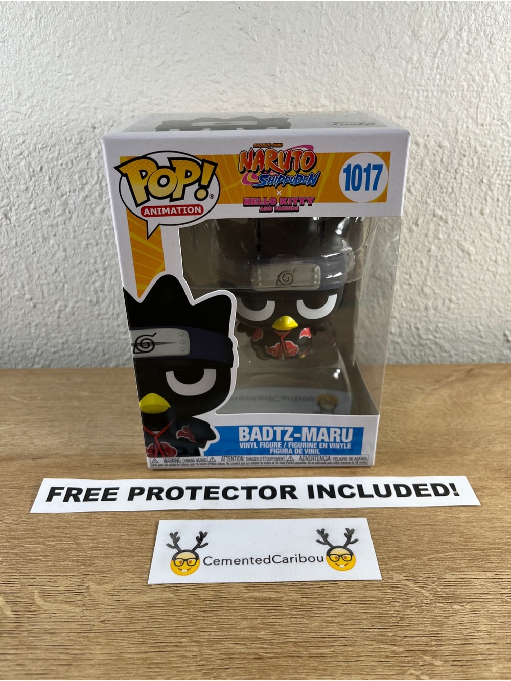 Badtz-Maru (Itachi) Funko Pop #1017 Hello Kitty x Naruto Anime Vaulted MINT